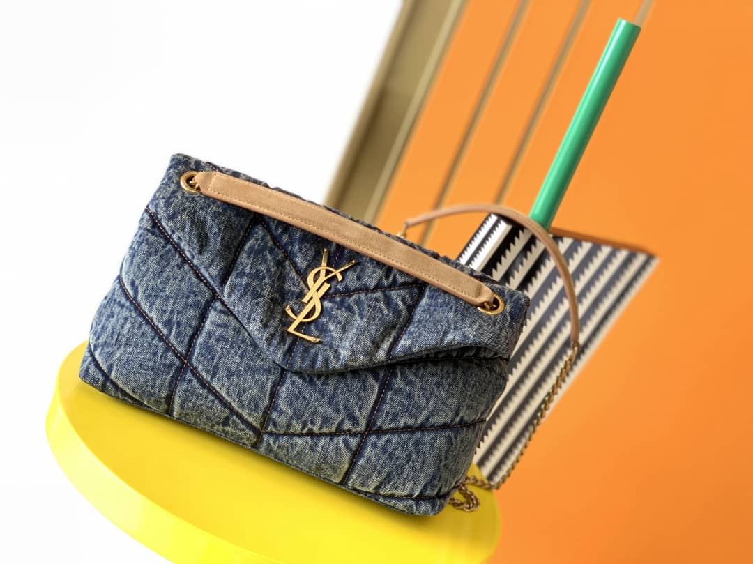 Best Replica Saint Laurent Bag Dupe Loulou Puffer Small Bag Replica Satchel - Colareps