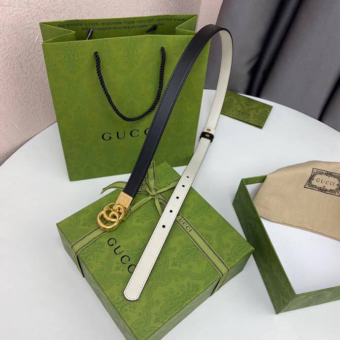 Best Replica Replica Gucci Buckle Belt 20mm For Lady - Colareps
