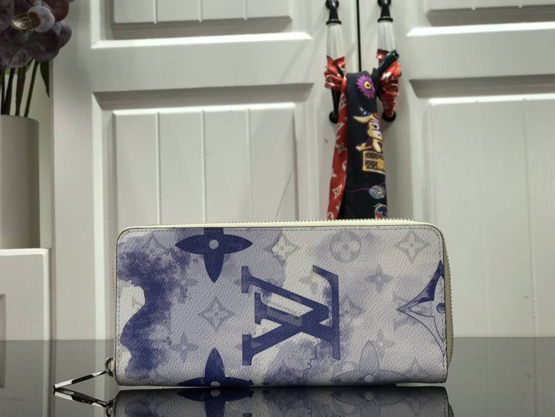 Best Replica Louis Vuitton Wallet Dupe Zippy Watercolor MonogramM80499 - Colareps