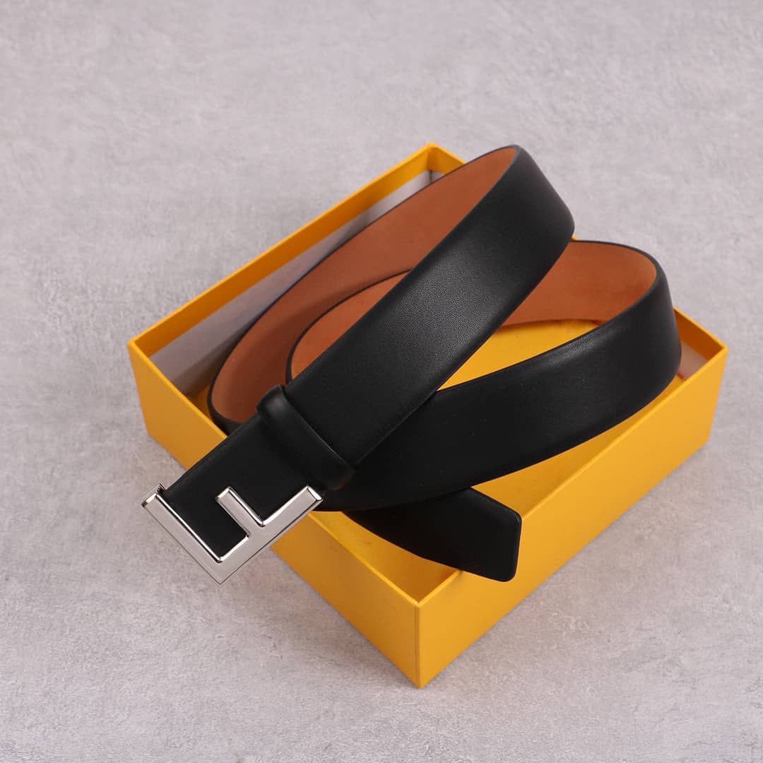 Best Replica Fake Fendi Logo Belt 38mm - Colareps