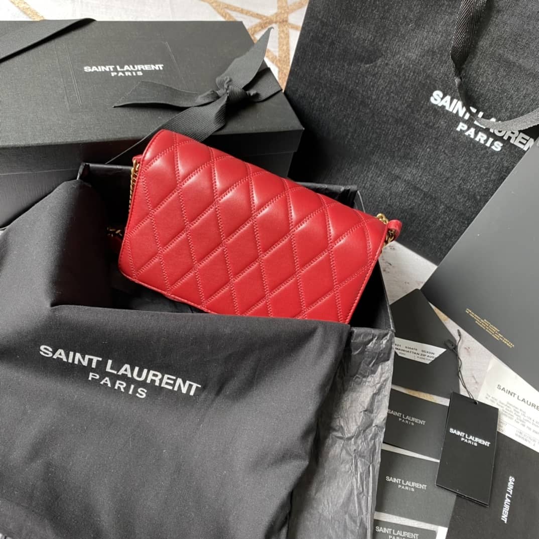 Best Replica YSL Dupes Bags Saint Laurent YSL Replica Pouch Shoulder Bag - Colareps