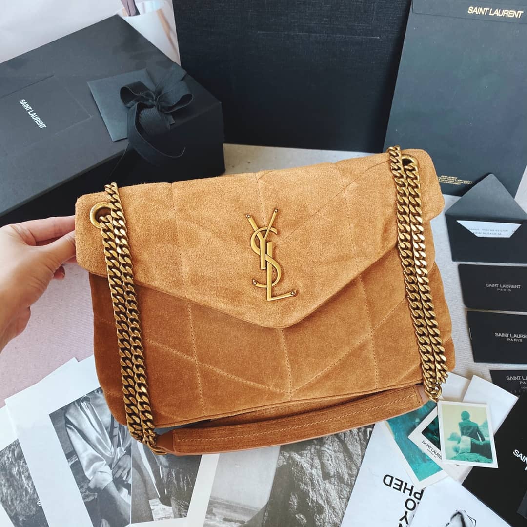 Best Replica Saint Laurent Bag Dupe Loulou Puffer Small Bag Replica Satchel - Colareps