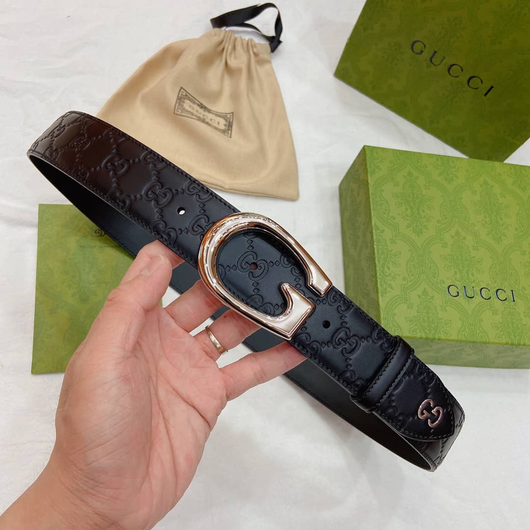 Best Replica Replica Gucci Buckle Belt 40mm - Colareps