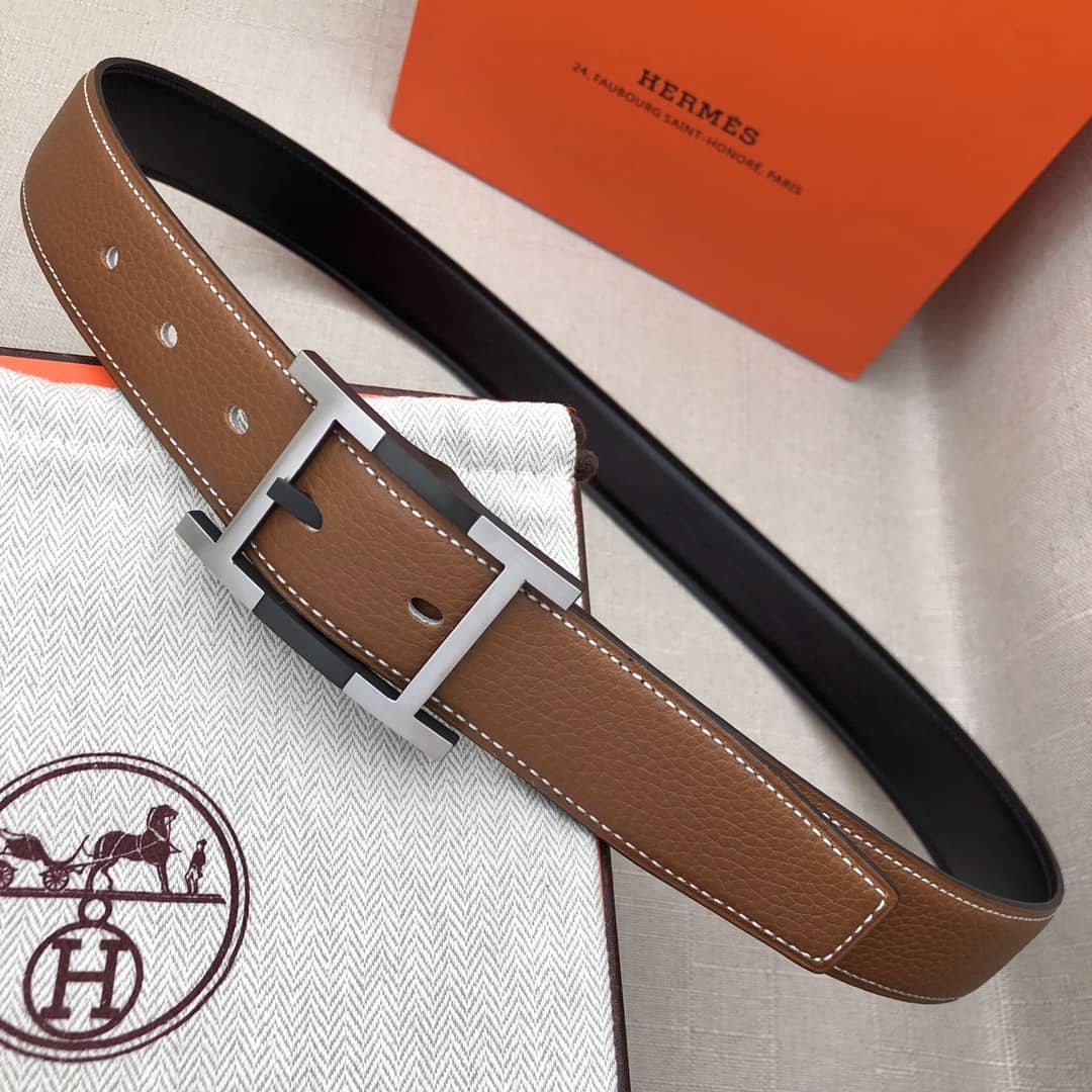 Best Replica Replica Hermes Buckle Belt 32mm - Colareps