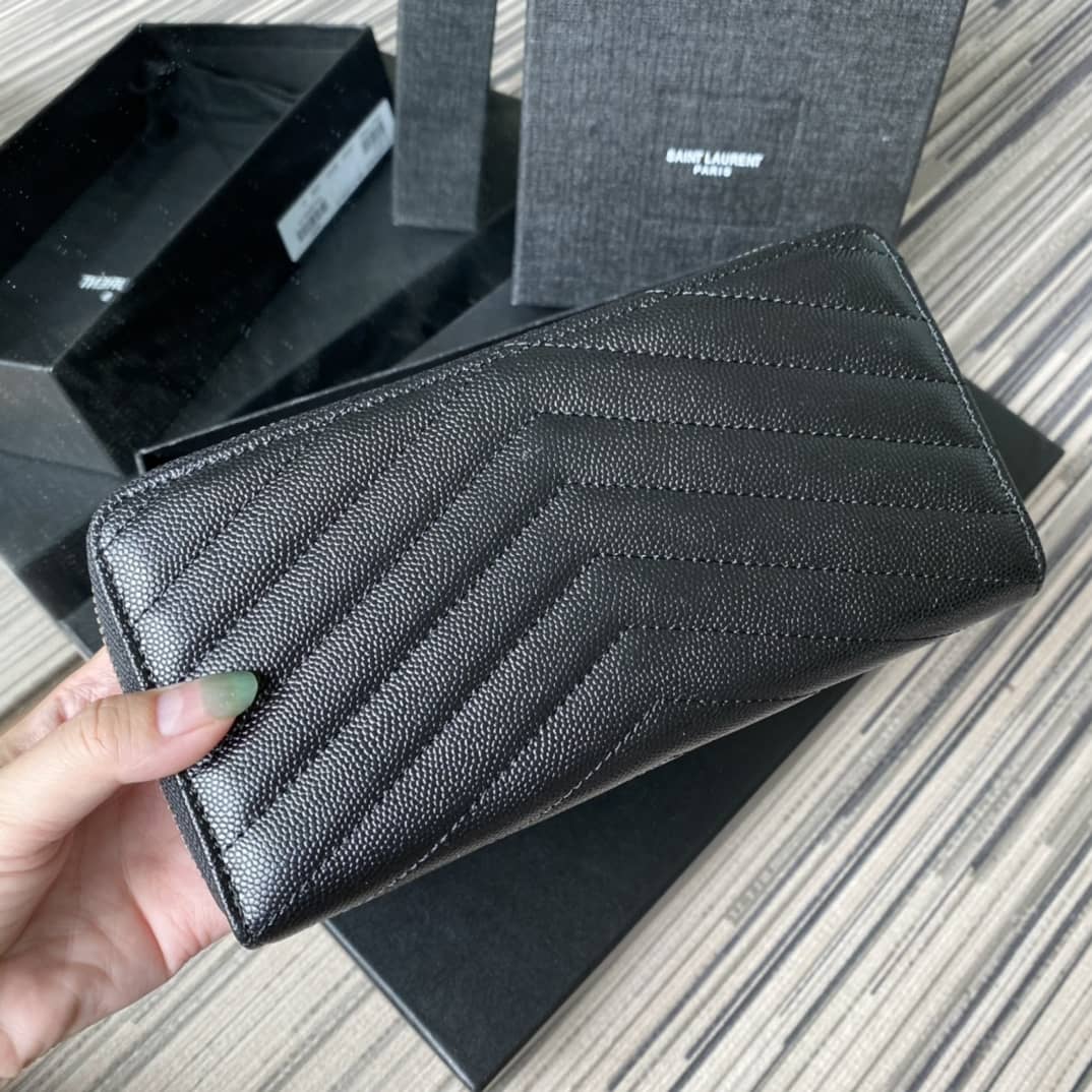 Best Replica YSL Monogram Zip Around Replica Wallet - Colareps