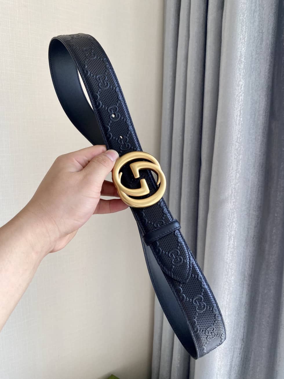 Best Replica Knockoff Gucci Logo Belt 40mm - Colareps