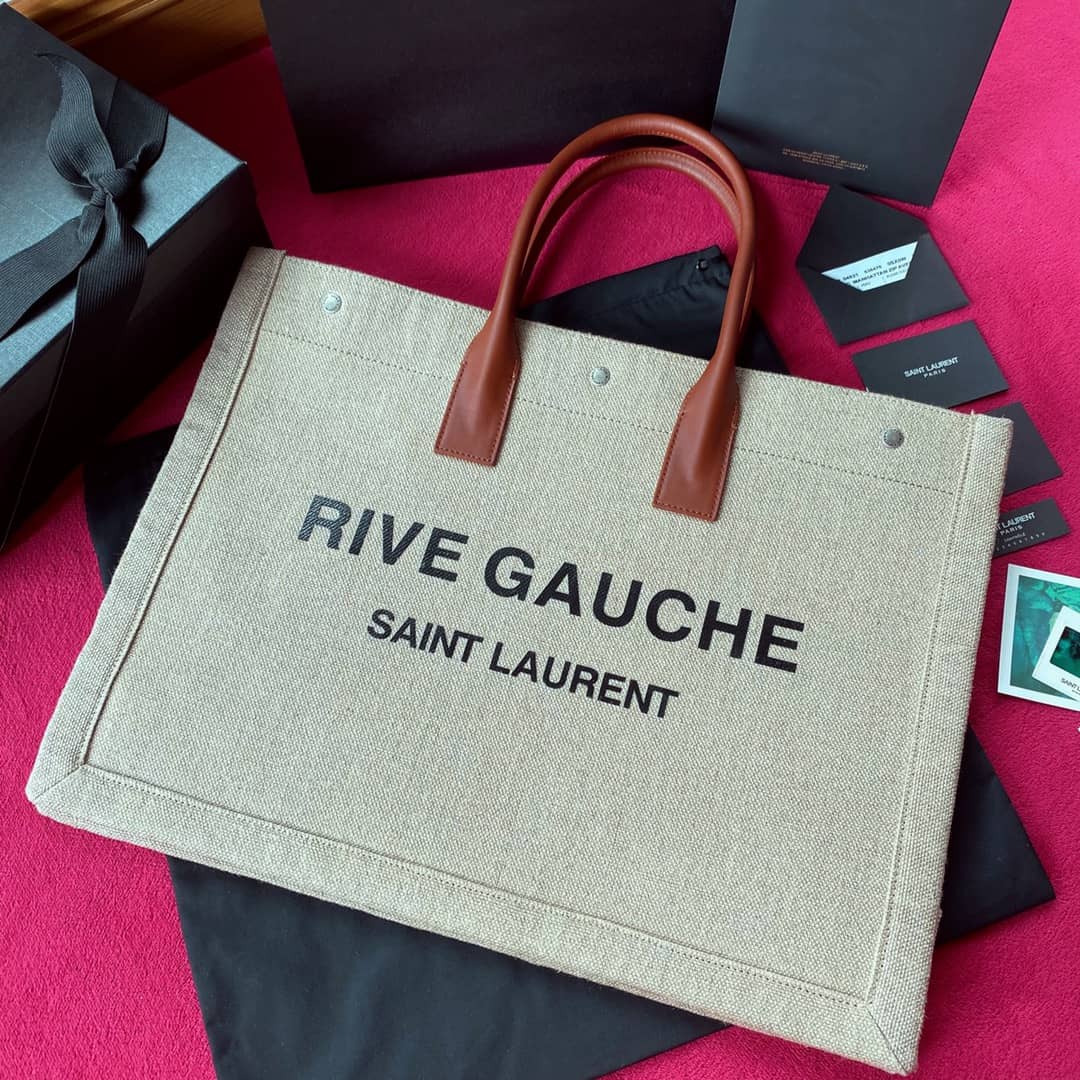 Best Replica YSL Dupes Bags Rive Gauche Tote Bag - Colareps