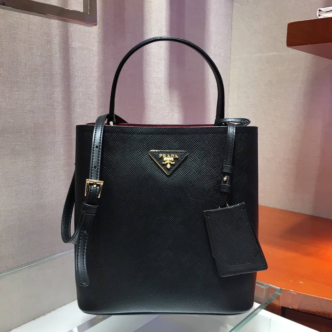 Best Replica Prada Replica Double Bucket Bag - Colareps