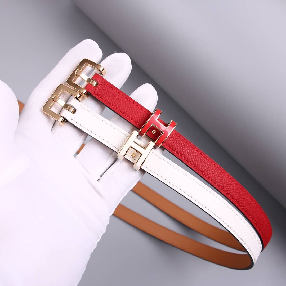 Best Replica Knockoff Hermes Logo Belt 15mm For Lady - Colareps