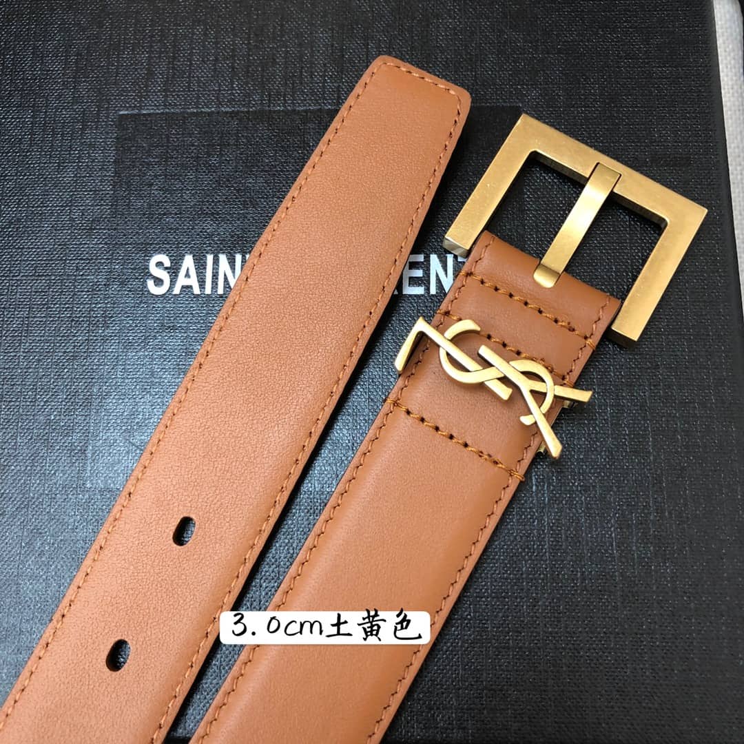 Best Replica High Quality YSL Belt 30mm - Colareps