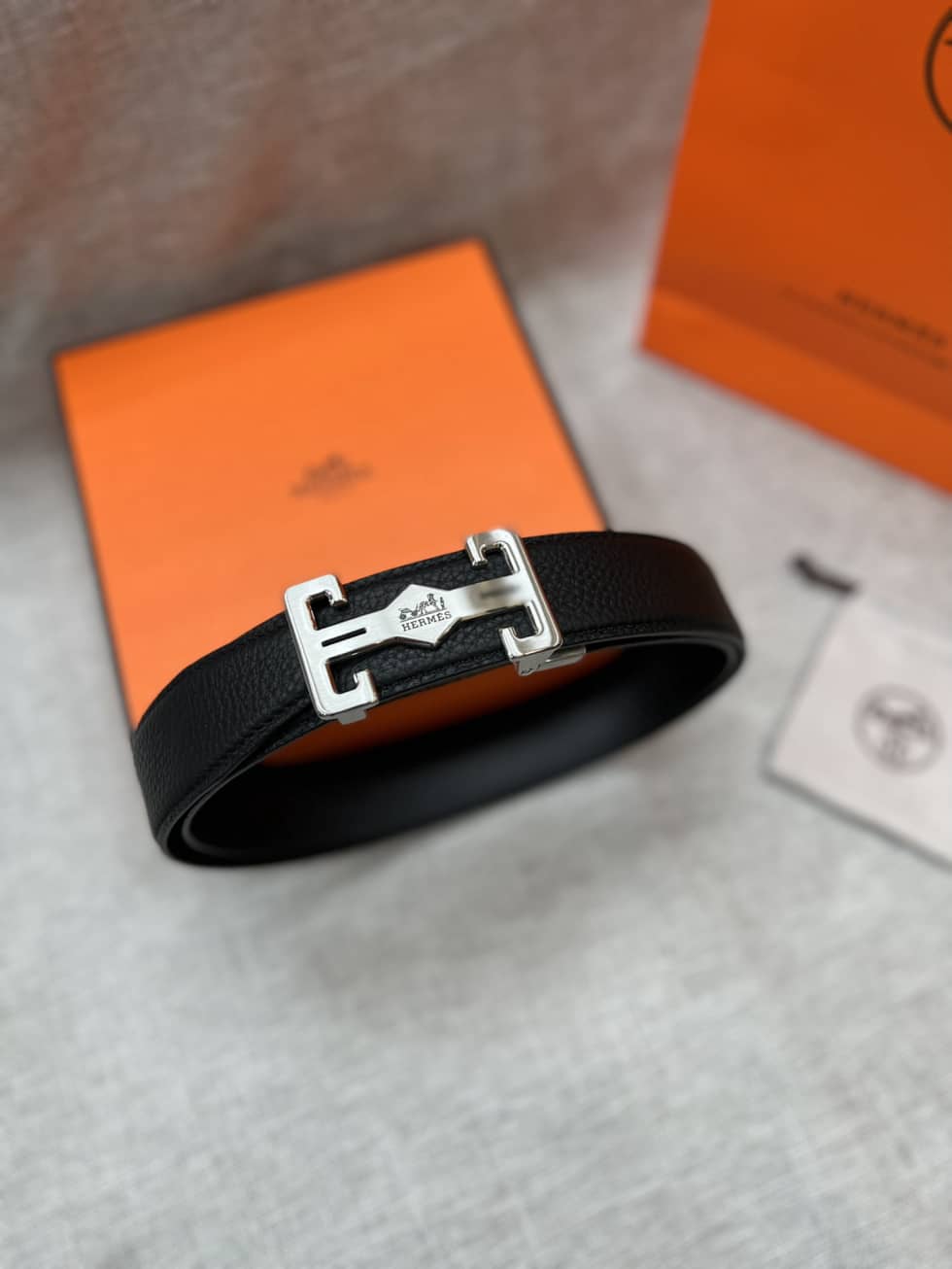 Best Replica Wholesale Hermes Logo Belt 35mm - Colareps