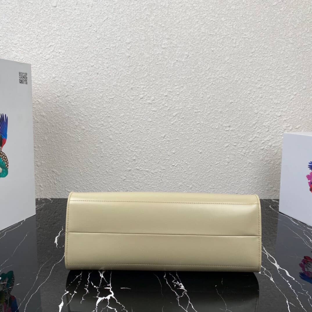Best Replica Prada Small Brushed Leather Replica Tote - Colareps