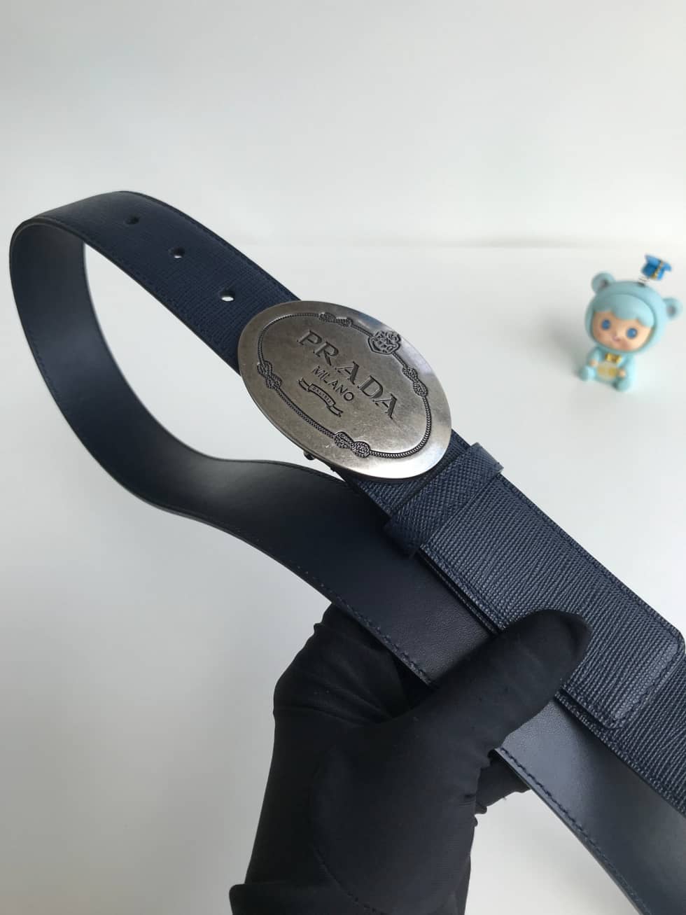 Best Replica Wholesale Prada Logo Belt 35mm - Colareps