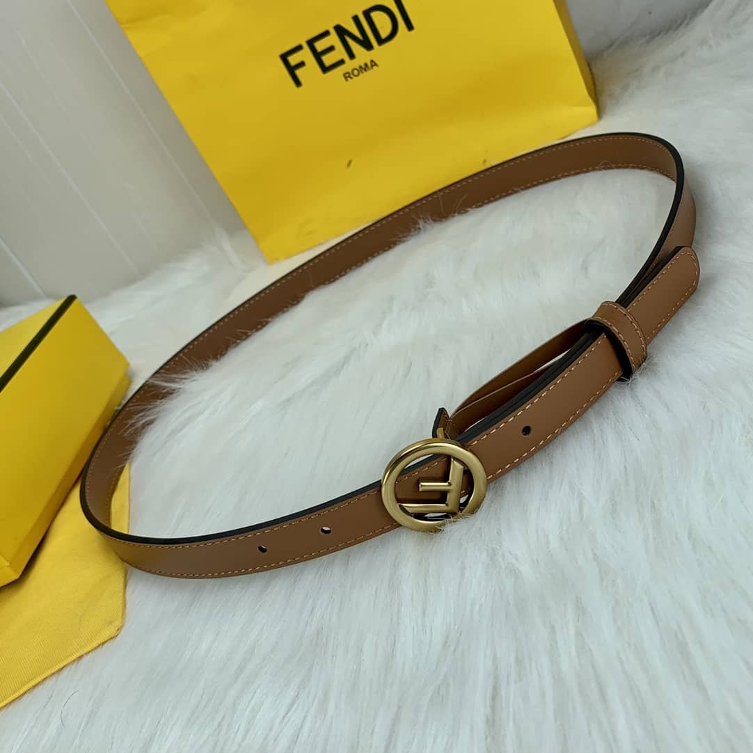 Best Replica Fashion Fendi Classic AAA+ Belt 20mm For Lady - Colareps