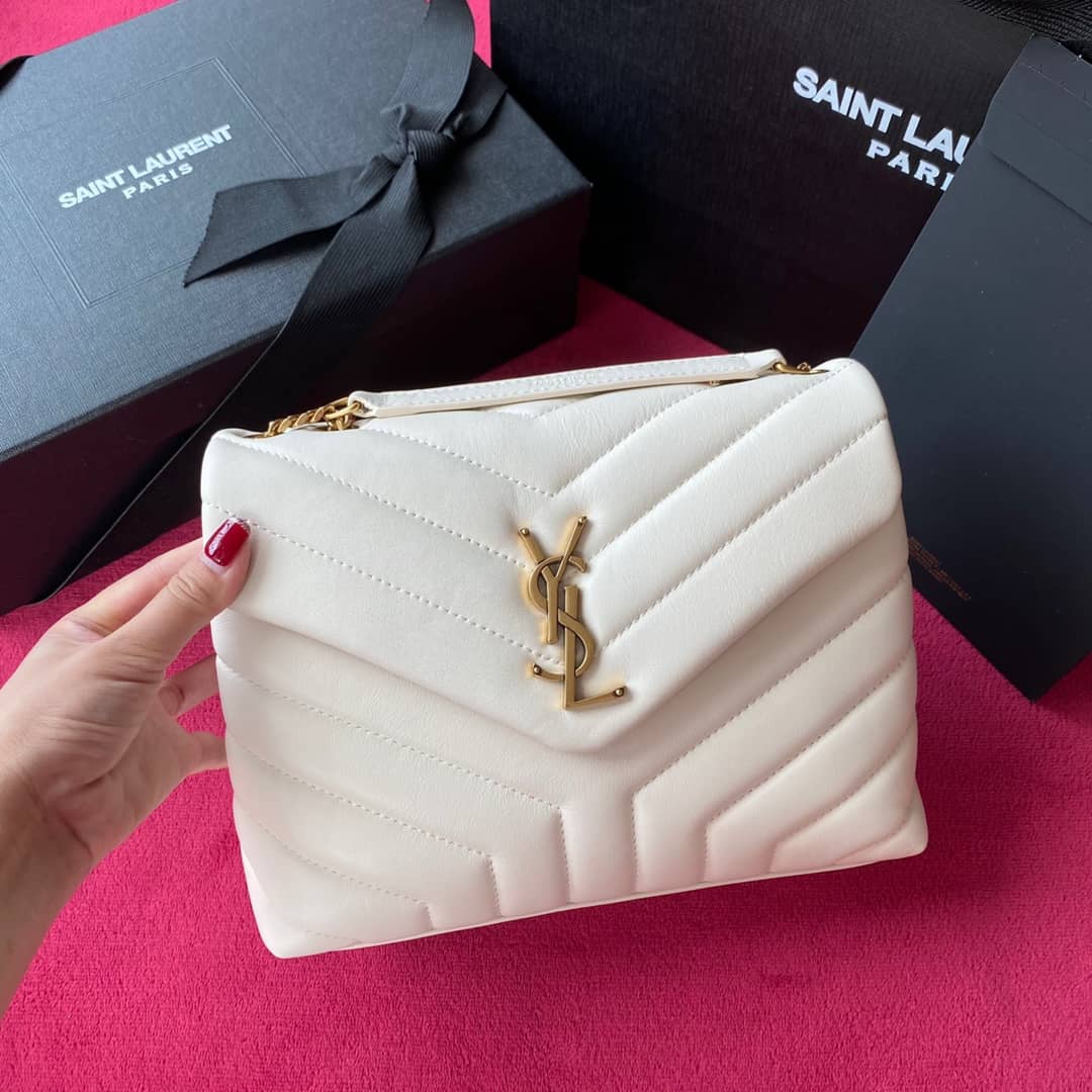 Best Replica Saint Laurent Bag Dupe Loulou Small Quilted “Y” Leather Replica Bag - Colareps