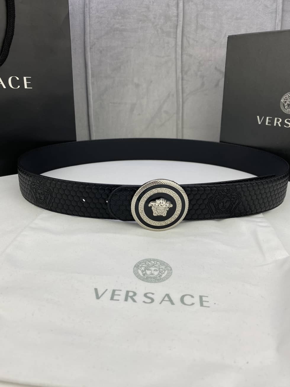 Best Replica Designer Versace Classic Belt 40mm - Colareps