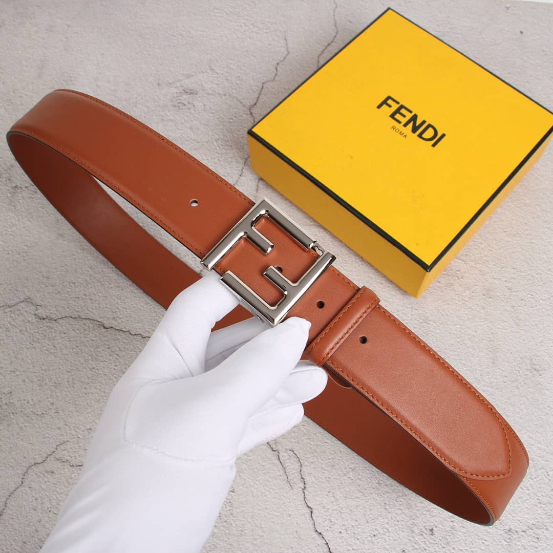 Best Replica Fake Fendi Logo Belt 38mm - Colareps