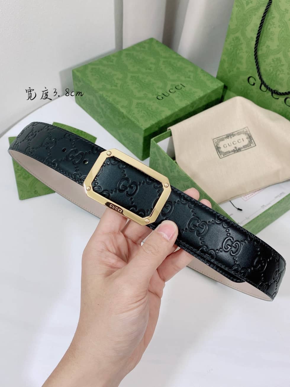 Best Replica Gucci Belt Dupe 38mm - Colareps