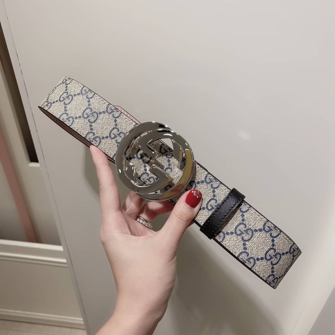 Best Replica 7 Star Gucci Leather Belt 38mm - Colareps