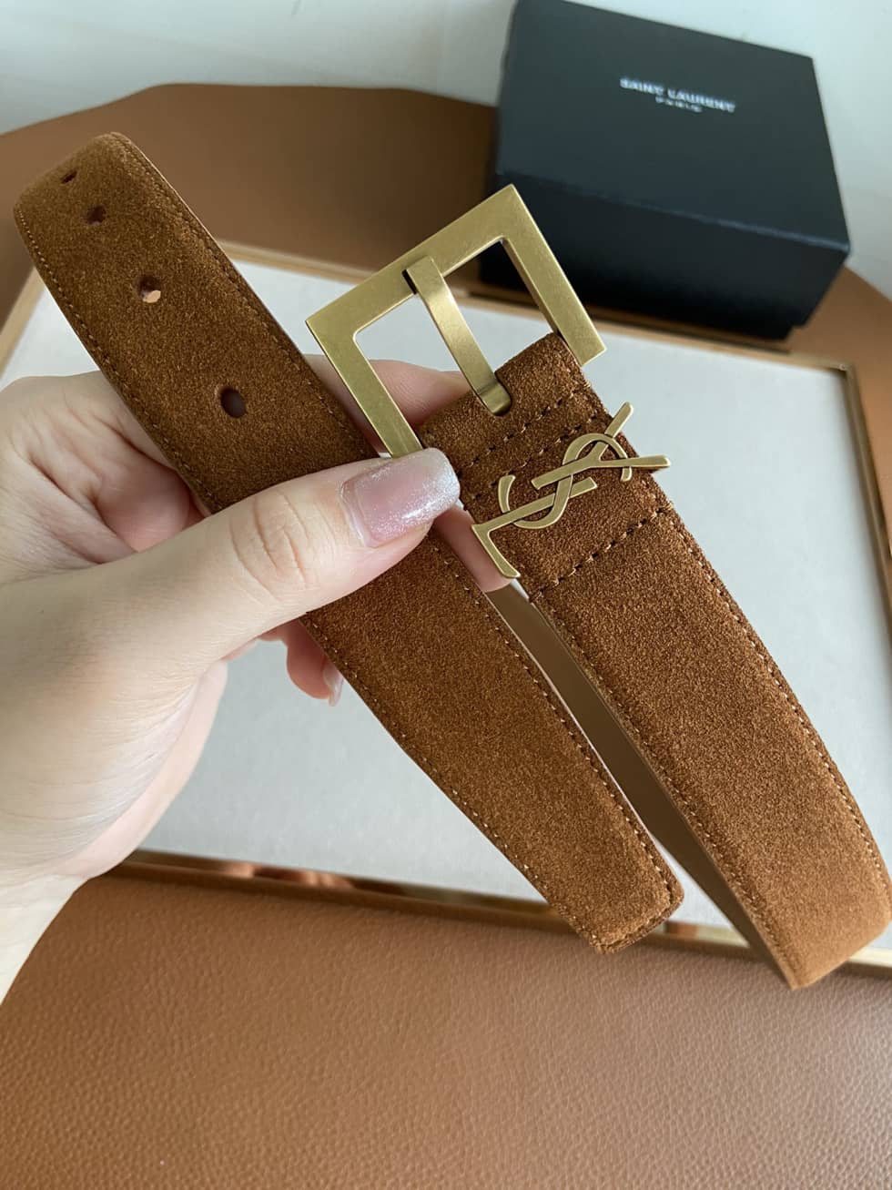 Best Replica Best YSL Classic Belt 30mm For Lady - Colareps