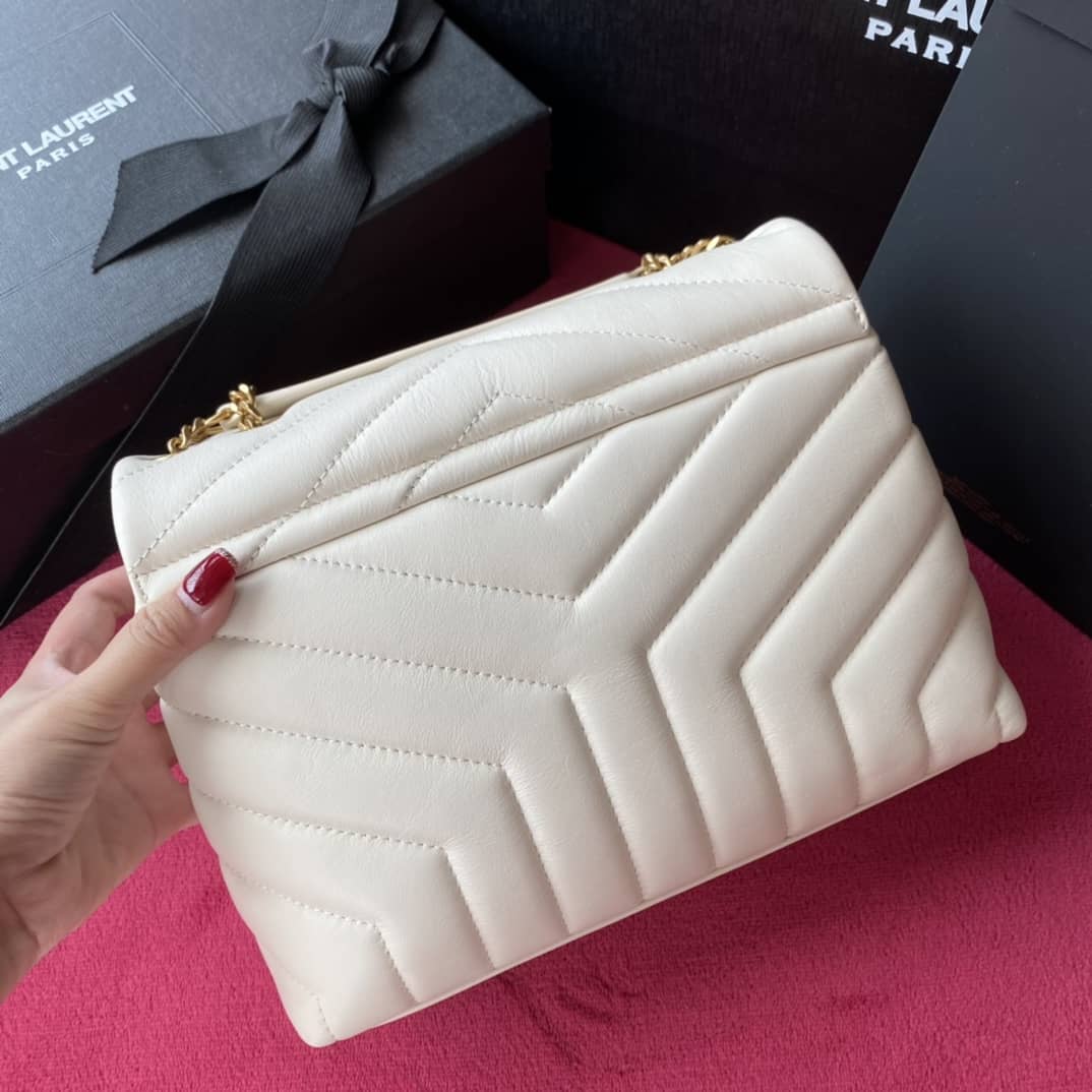 Best Replica Saint Laurent Bag Dupe Loulou Small Quilted “Y” Leather Replica Bag - Colareps