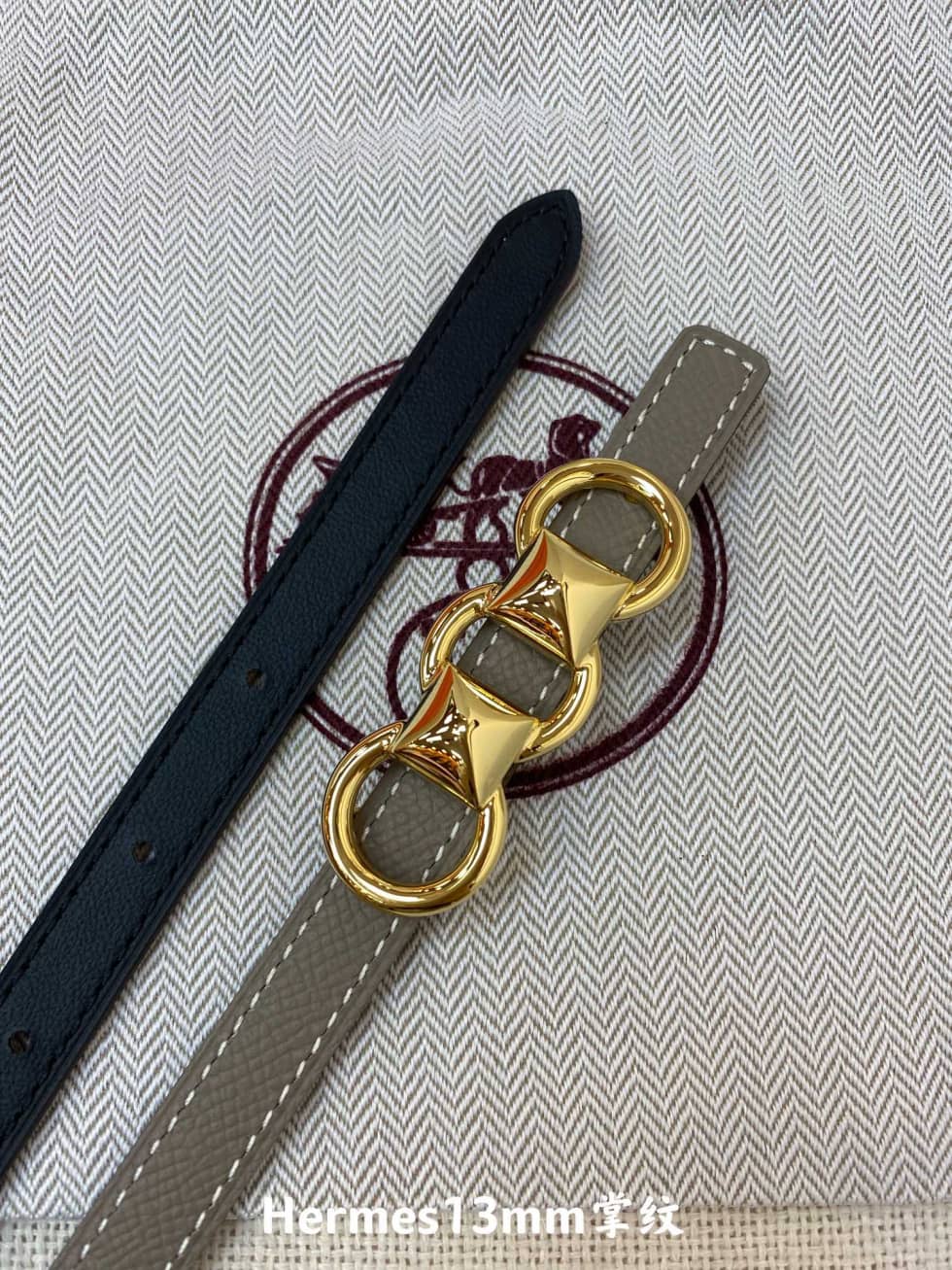 Best Replica Wholesale Hermes Logo Belt 13mm For Lady - Colareps