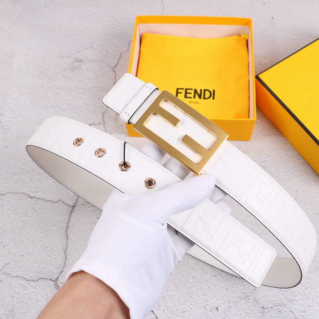 Best Replica Fake Fendi Logo Belt 40mm - Colareps