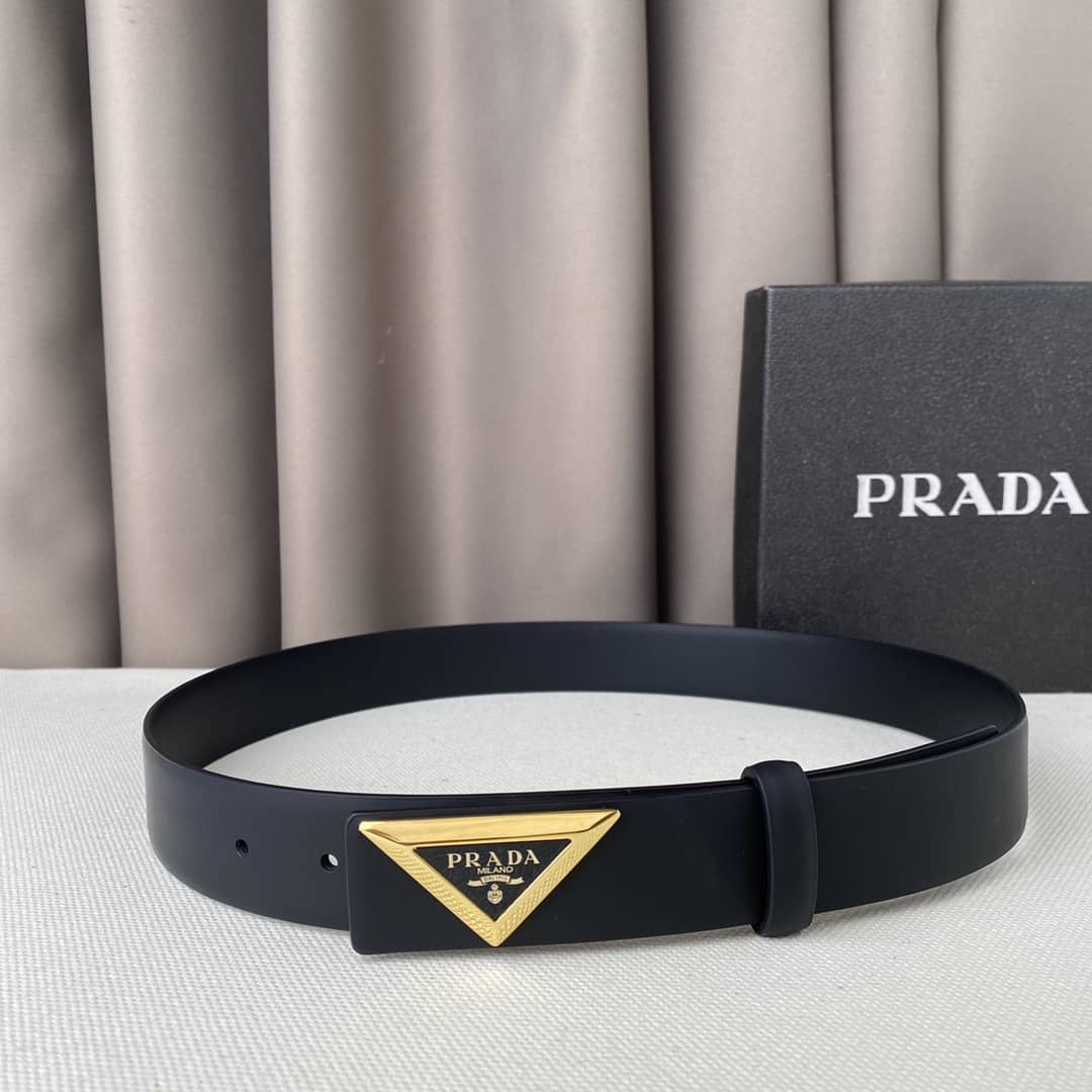 Best Replica Wholesale Prada Logo Belt 35mm - Colareps