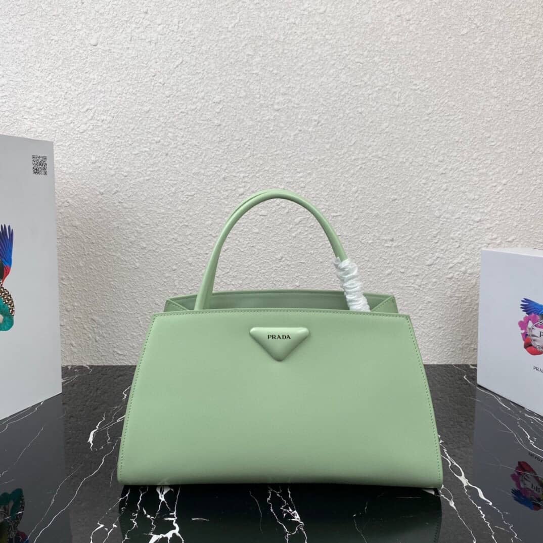 Best Replica Prada Small Brushed Leather Replica Tote - Colareps
