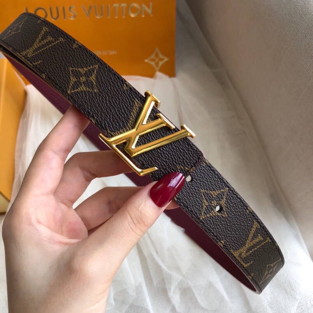 Best Replica 7 Star Louis Vuitton Leather Belt 30mm For Lady - Colareps