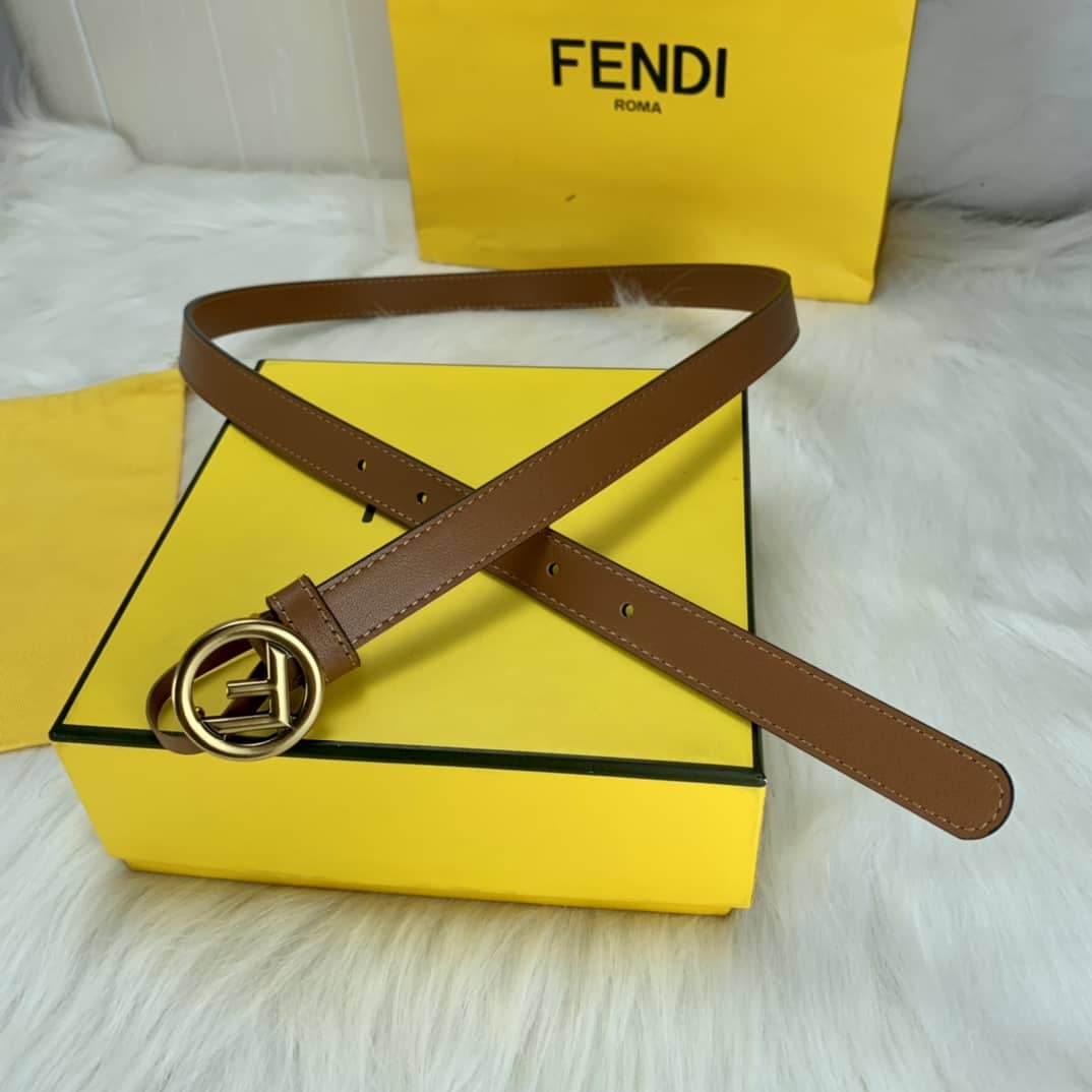 Best Replica Fashion Fendi Classic AAA+ Belt 20mm For Lady - Colareps