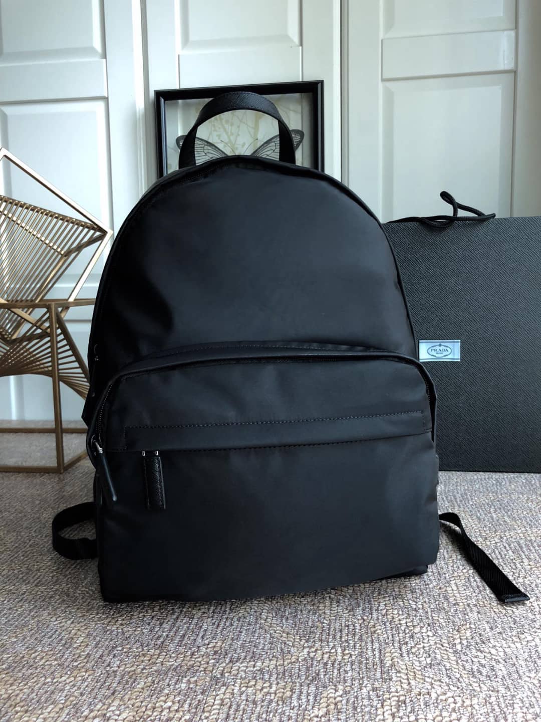 Best Replica Prada Backpack Dupe Nylon Leather Replica - Colareps
