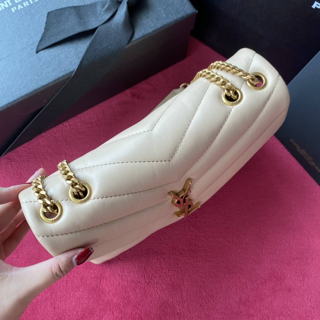 Best Replica Saint Laurent Bag Dupe Loulou Small Quilted “Y” Leather Replica Bag - Colareps