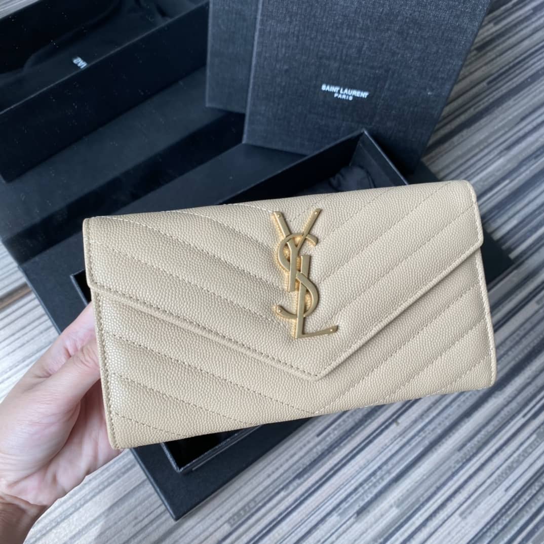 Best Replica YSL Monogram Long Replica Wallet - Colareps