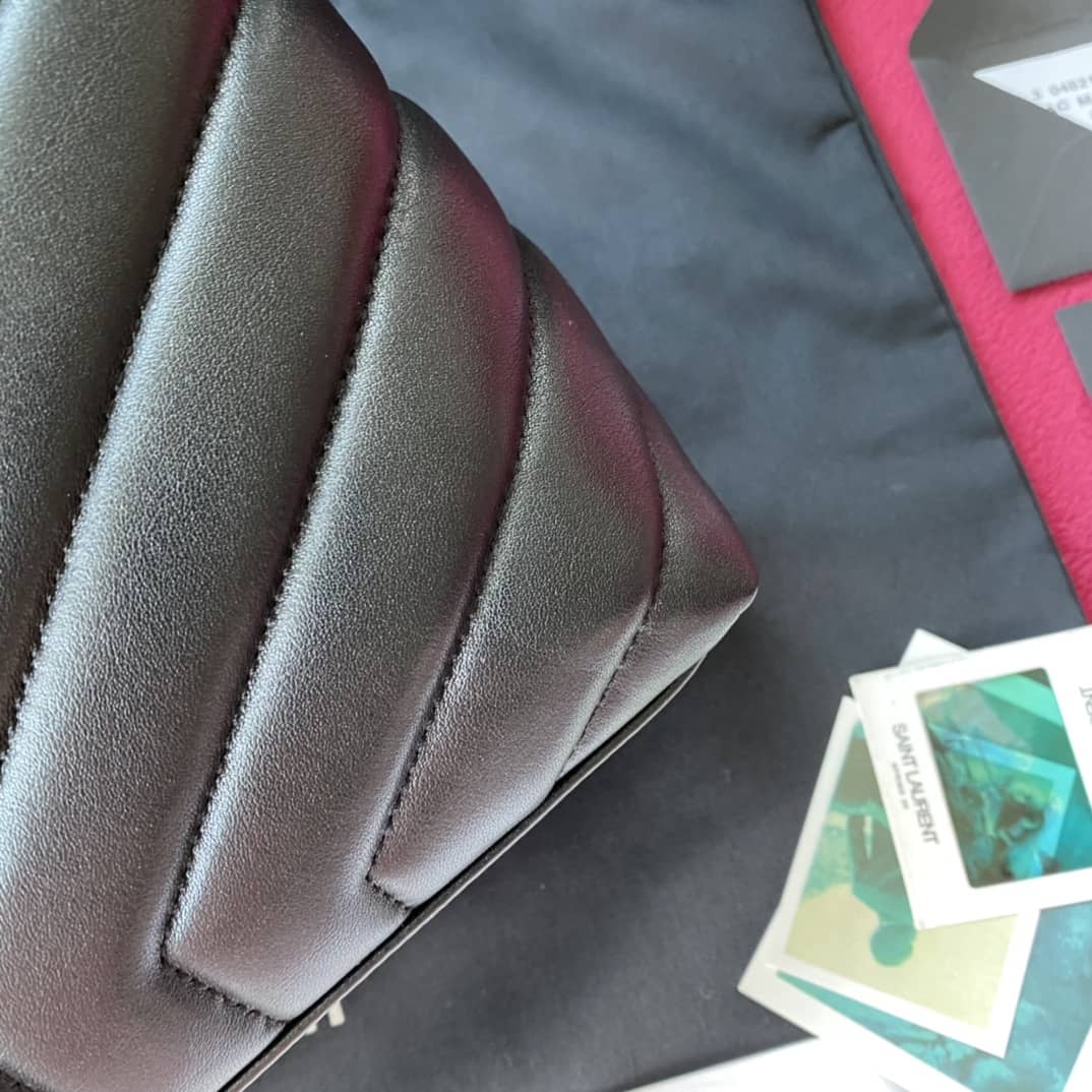 Best Replica Saint Laurent Bag Dupe  Loulou Medium Quilted “Y” Leather Replica Bag - Colareps