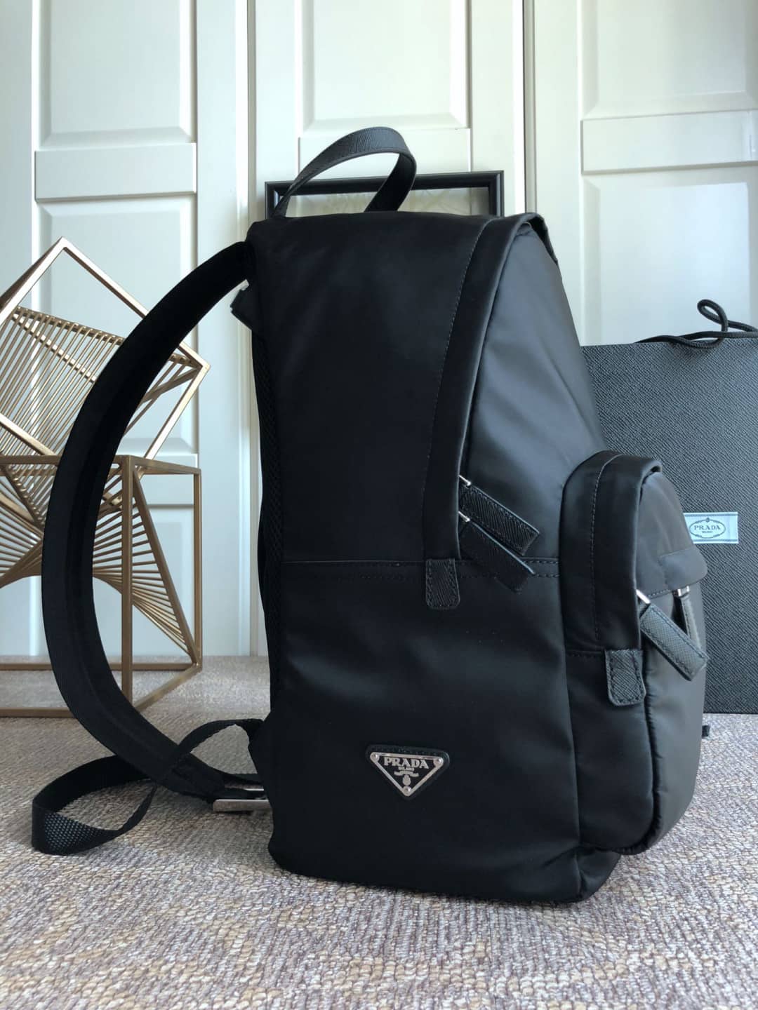 Best Replica Prada Backpack Dupe Nylon Leather Replica - Colareps
