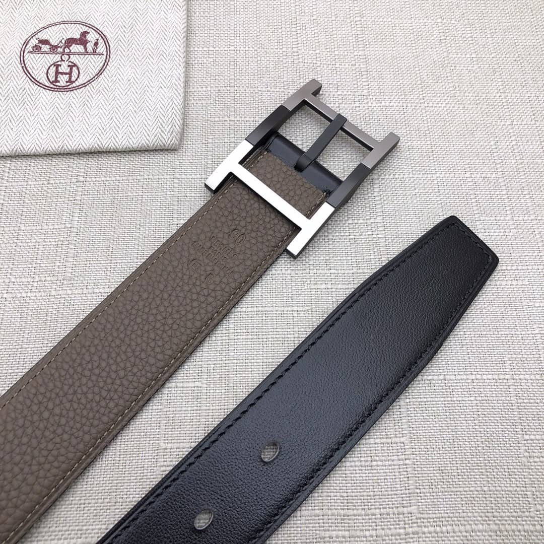 Best Replica Fake Hermes Logo Belt 32mm - Colareps