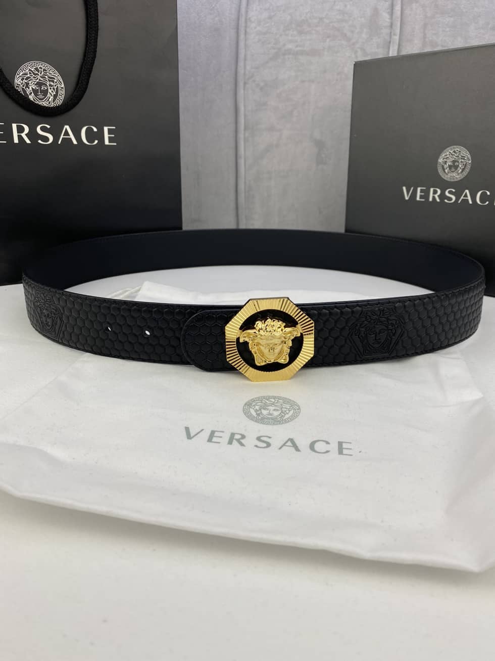 Best Replica Fashion Versace Classic AAA+ Belt 40mm - Colareps