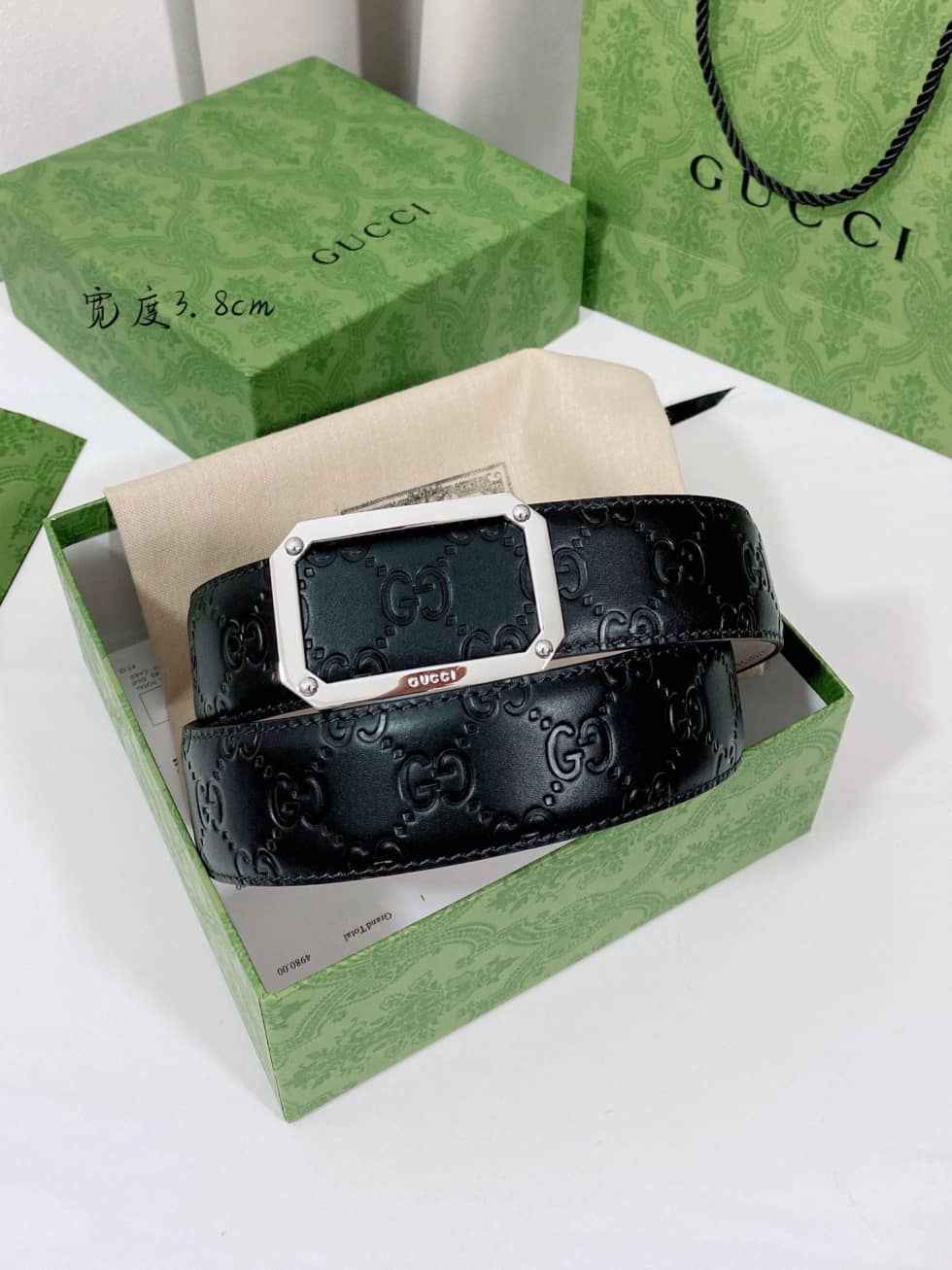 Best Replica Best Gucci Classic Belt 38mm - Colareps