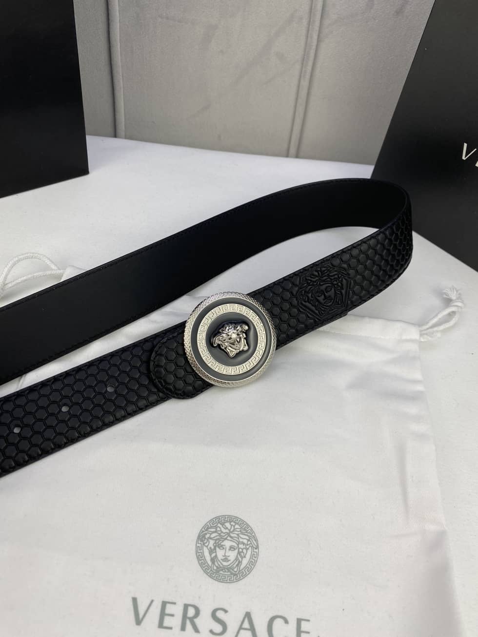 Best Replica Designer Versace Classic Belt 40mm - Colareps