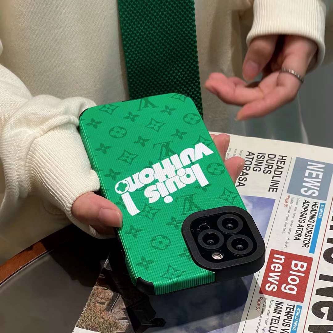 Best Replica Wholesale Louis Vuitton Logo iPhone Case - Colareps