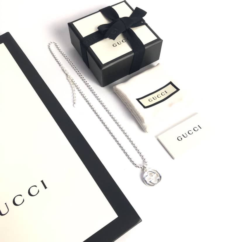 Best Replica Fake Gucci Logo Necklace - Colareps