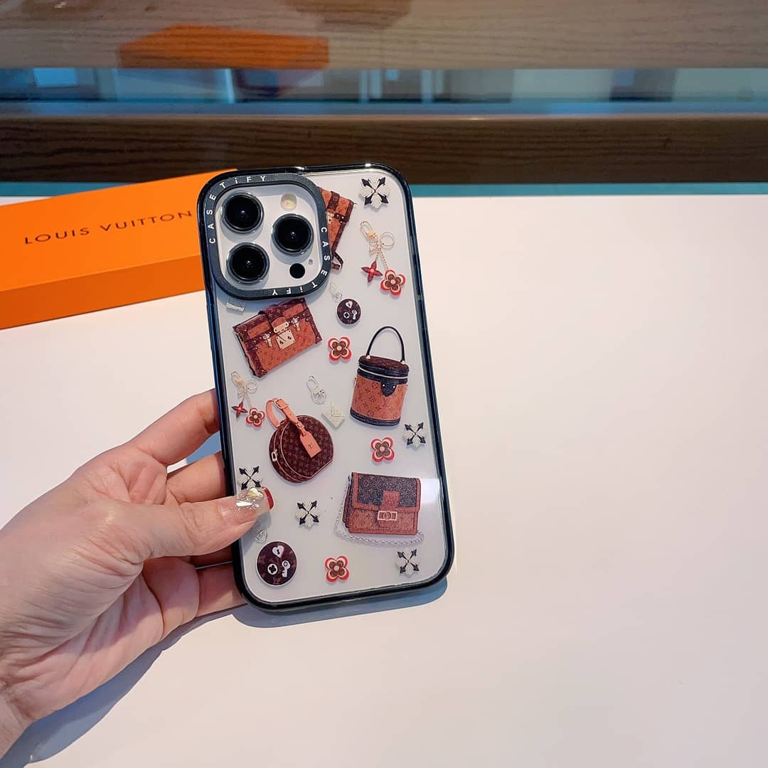 Best Replica Wholesale Louis Vuitton Logo iPhone Case - Colareps