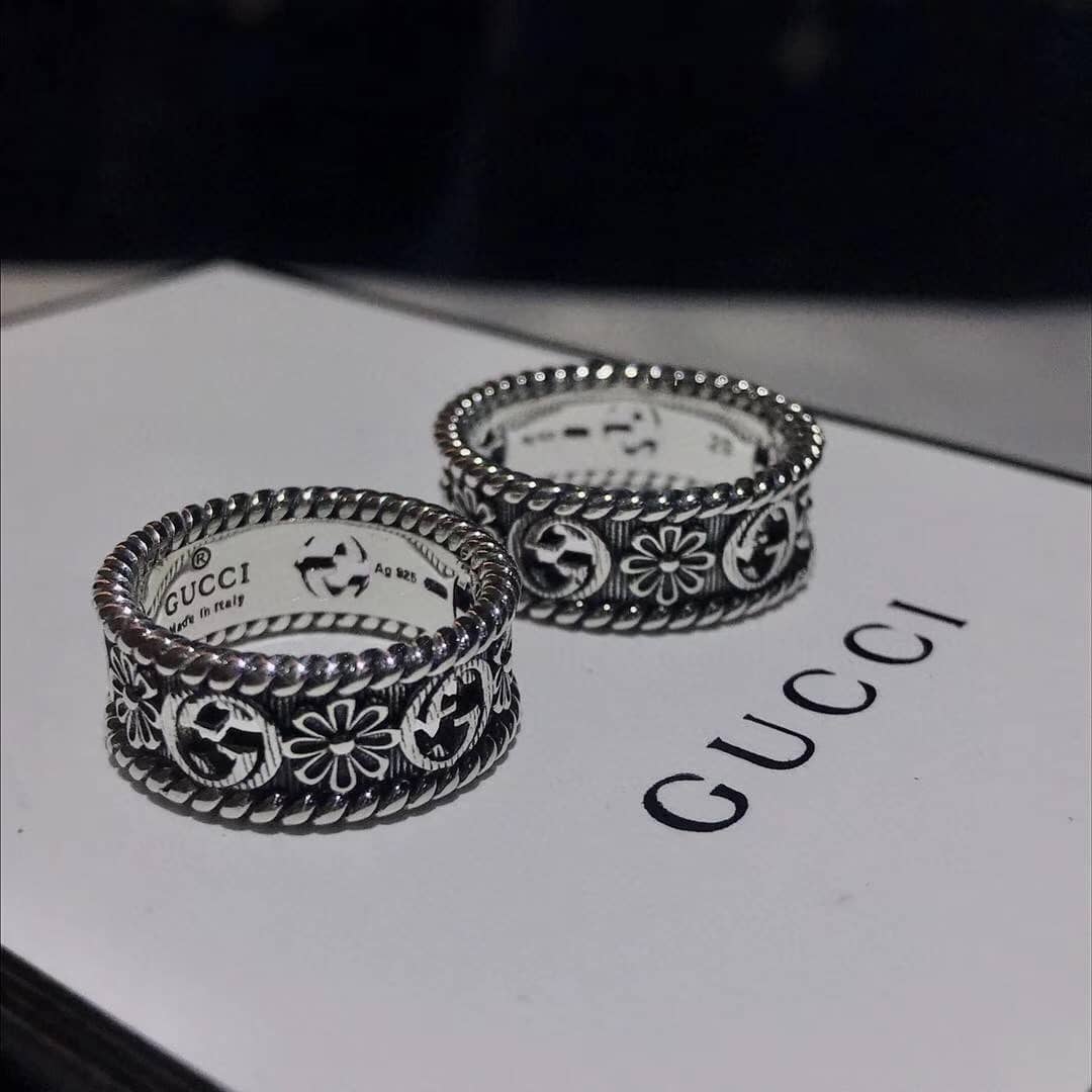 Best Replica Wholesale Gucci Logo Ring - Colareps