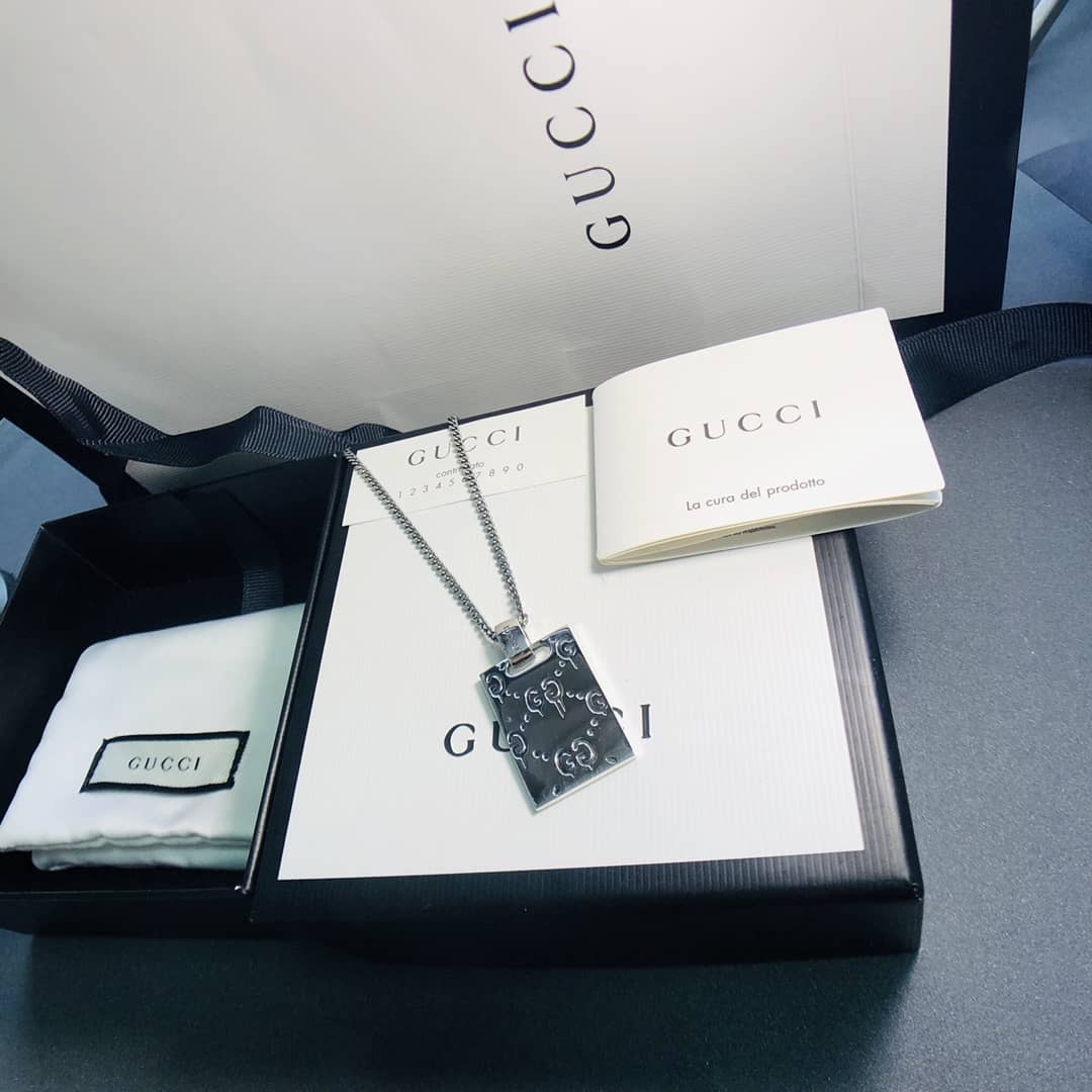 Best Replica Knockoff Gucci Logo Necklace - Colareps