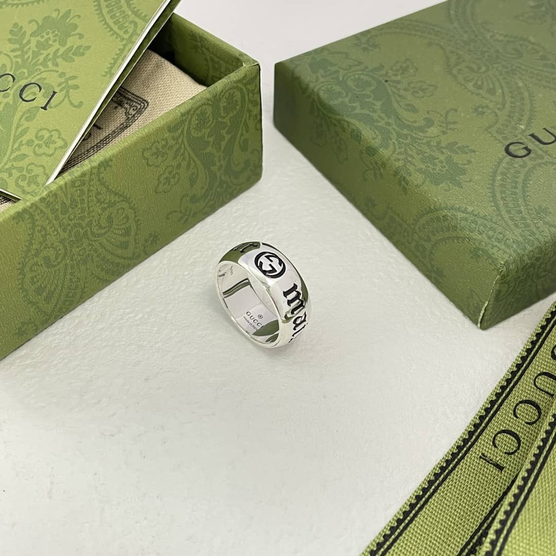 Best Replica Knockoff Gucci Logo Ring - Colareps