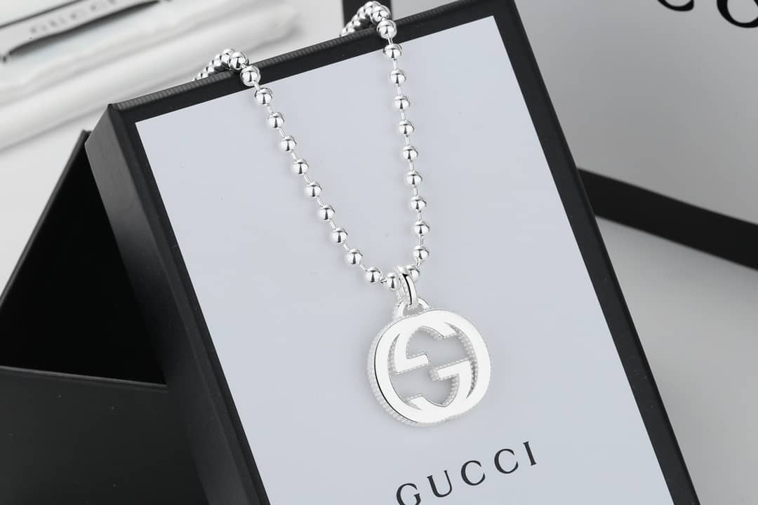 Best Replica Wholesale Gucci Logo Necklace - Colareps