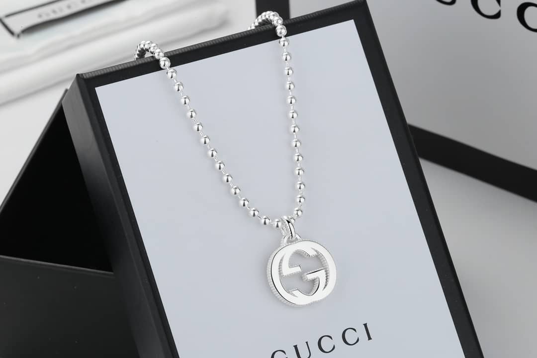 Best Replica Wholesale Gucci Logo Necklace - Colareps
