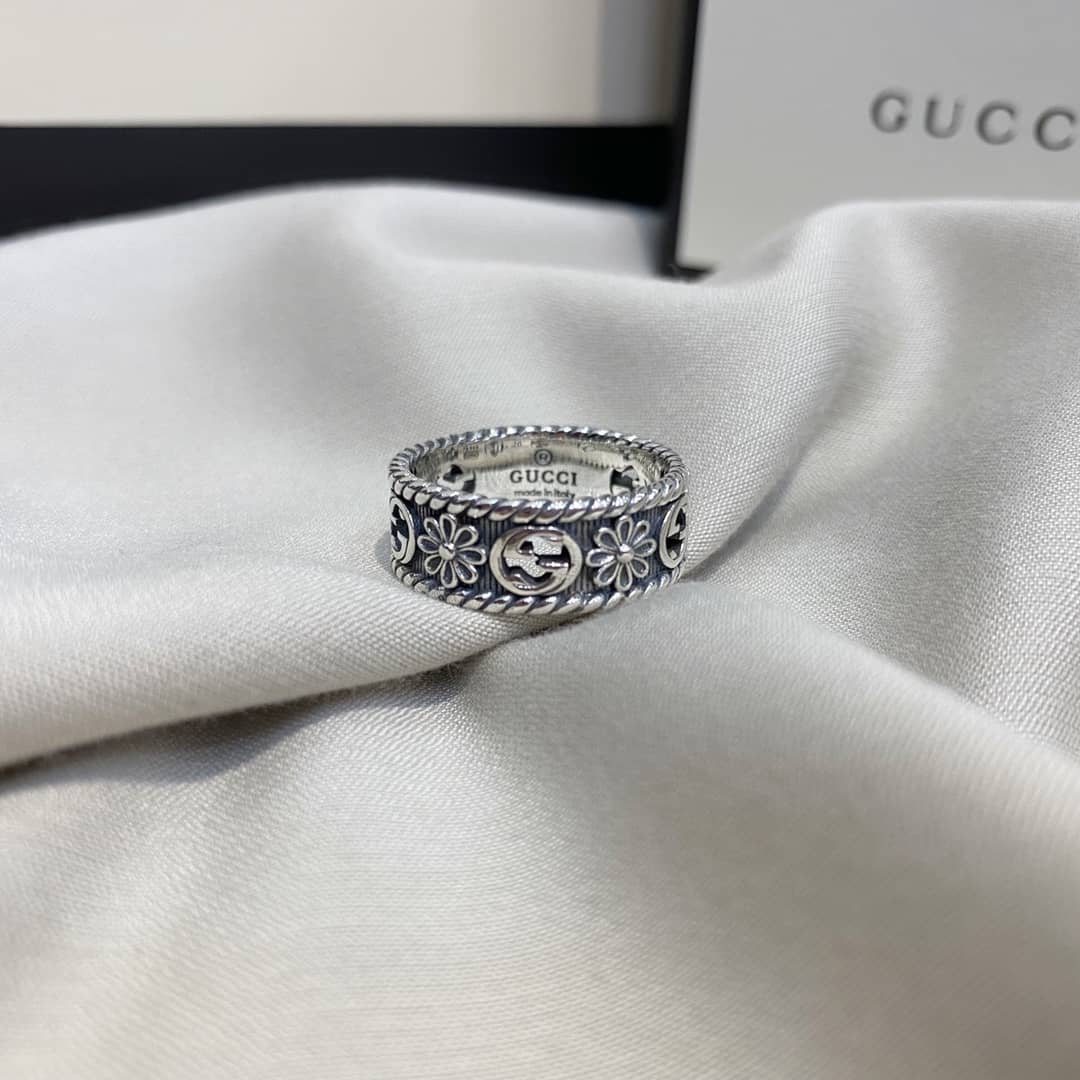 Best Replica Wholesale Gucci Logo Ring - Colareps