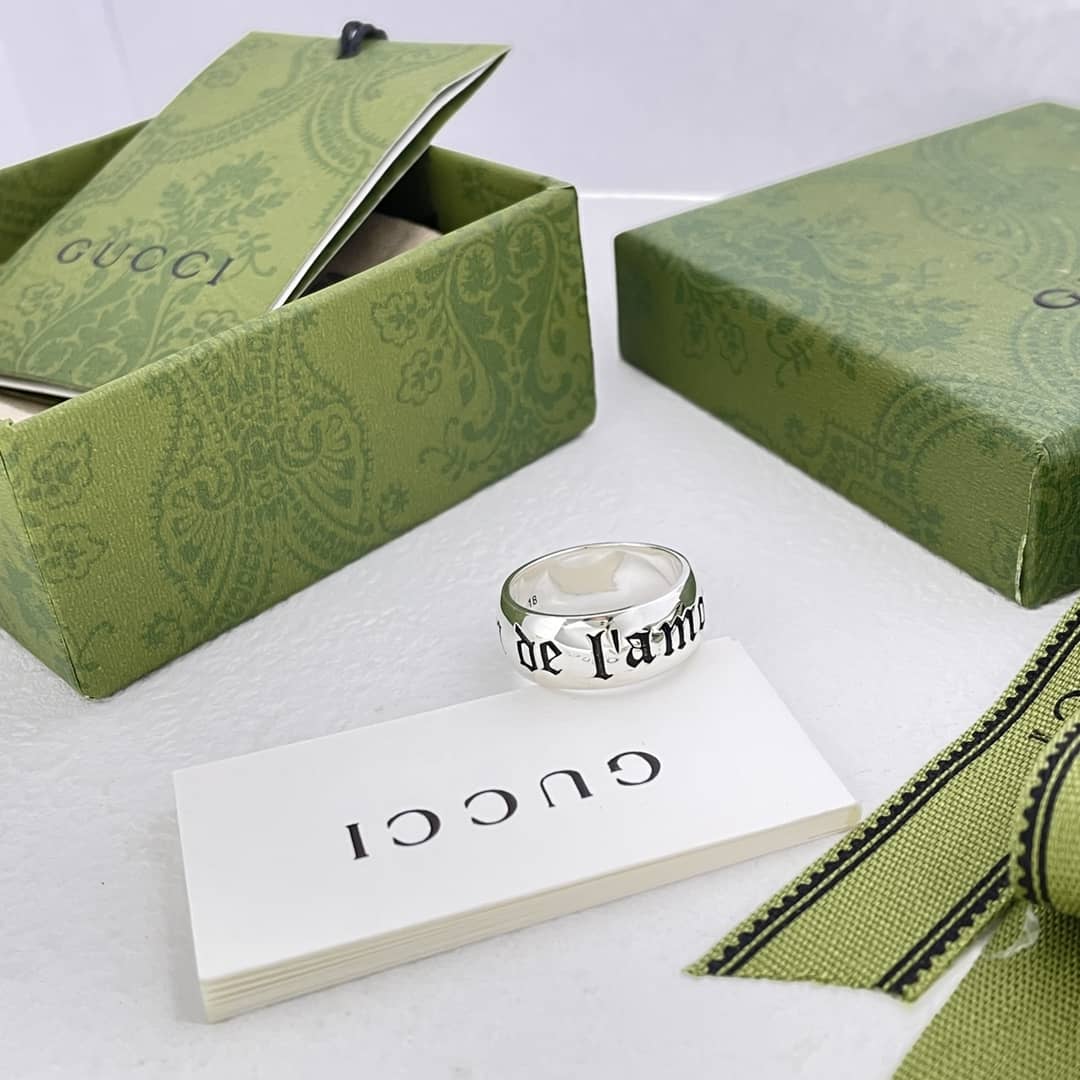 Best Replica Knockoff Gucci Logo Ring - Colareps